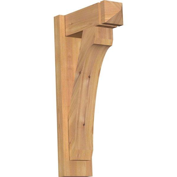 Ekena Millwork Legacy Arts & Crafts Smooth Outlooker, Western Red Cedar, 5 1/2"W x 14"D x 26"H OUT06X14X26LEC03SWR - main
